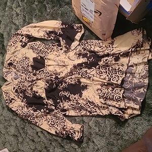 Lightweight mixed print 3XL Dress